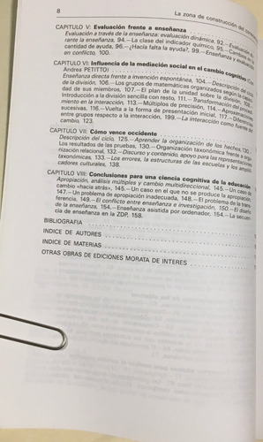 Libro La Zona De Construcción Del Conocimiento Morata
