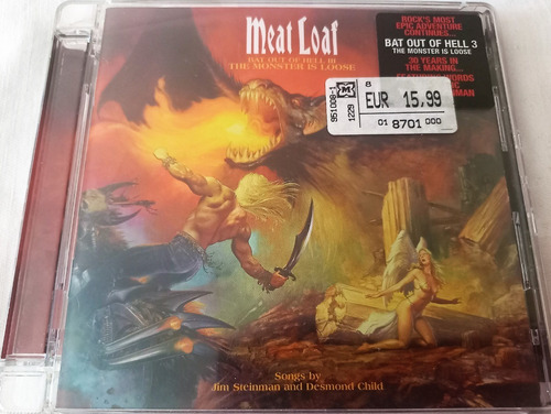 Cd Meat Loaf - Bat Out Of Hell Iii 1era Ed. Europea Rock Pop