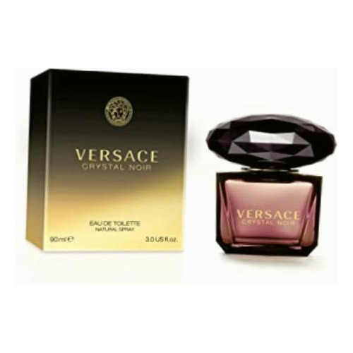 Versace Crystal Noir By Versace For Women 3 Ounce Edt Spray