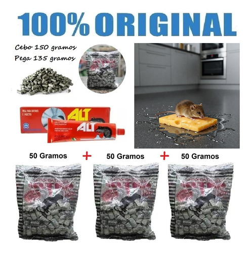 Combo Pega Trampa Ratas Ratones + Ultra Rat Sin Malos Olores