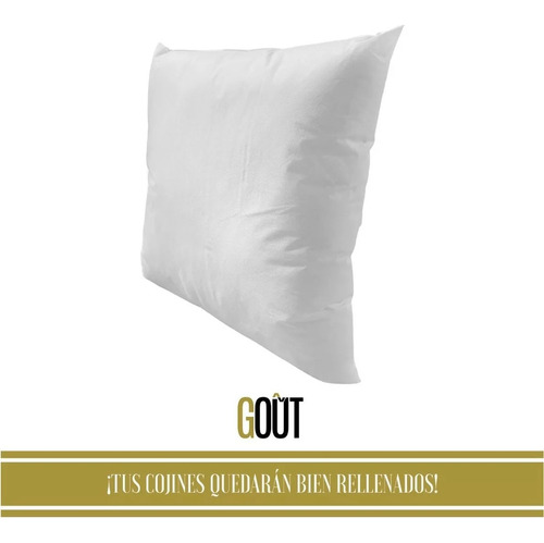 Imagen 5 de 7 de 5 Rellenos Premium Para Cojín Decorativo 70x70 Cm Marca Goût