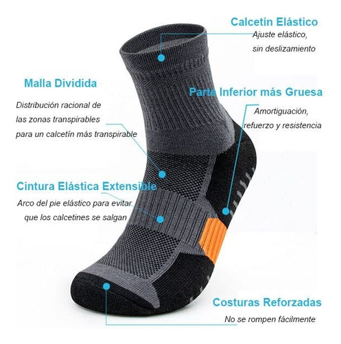 Calcetines Hombre, Calcetas Deportivas Para Basquetbol