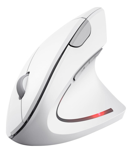 Mouse Inalambrico Ergonomico Trust Verto Vertical Blanco