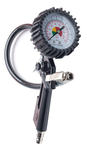 Imagen 7 de 10 de Compresor De Aire Daewoo 24 Lts 2 Hp + Kit De 5 Piezas