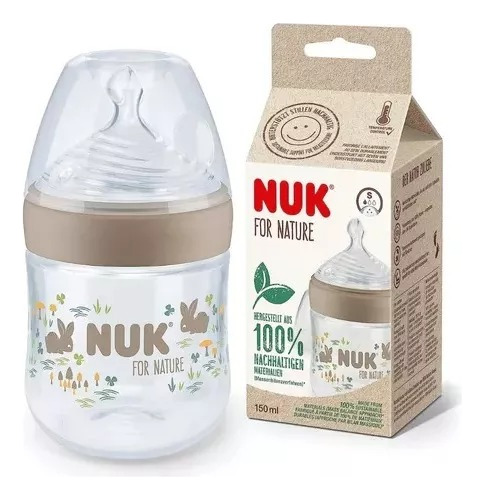 Mamadera Nuk For Nature Sostenible 150ml Ecológico Biberon