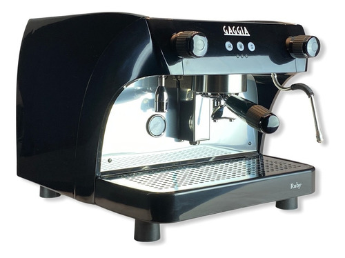 Cafetera Industrial Eléctrica Coffee Solutions Gaggia Rubi 1 Grupo Negra 5l 110v 60 Color Negro