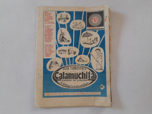 Guia Turistica Calamuchita Cordoba Año 1975 (Usado)
