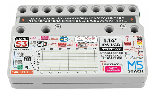Tarjeta Desarrollo M5stack Card Computer M5stamps3 Esp32 S3