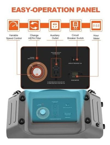 Abestorm V2 - Depurador De Aire De 4 Etapas Con Luz Uv-c, Fi