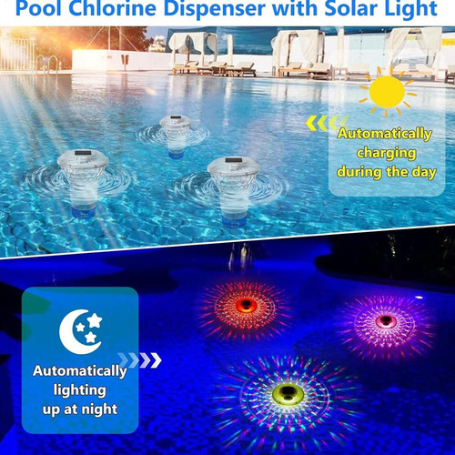 Piscina Cloro Flotador Tableta De Cloro Flotante Control Rem