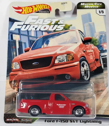 Ford F-150 Svt Lightning Rapido Y Furioso Hot Wheels Premium