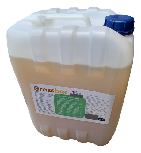 Grassbac Bacterias Para Trampas De Grasa 20lts