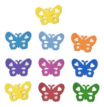 Comprar Figuras Goma Eva Decoración Apliques Mariposa Decoracion X10
