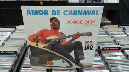 Lp - Jorge Ben & His Trio - O Bidu - 1967 - Imp - 180g