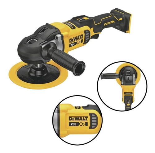 Politriz 7 Polegadas 20v Max Sem Bateria Dcm849b Dewalt