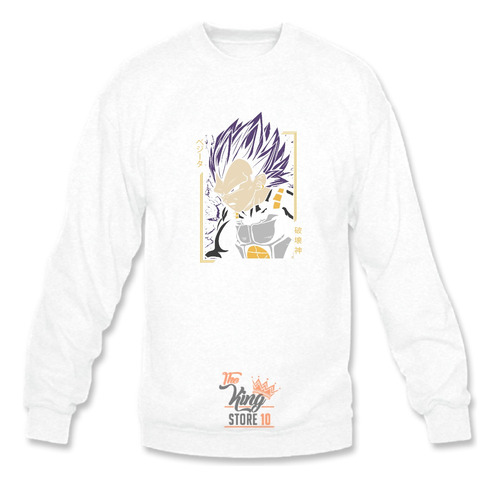 Poleron Polo, Ultra Ego Vegeta, Dragon Ball, Anime, Manga, Fans, Xxl Thekingstore10