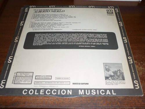 Alberto Merlo Deja Que Silben Los Vientos Vinilo Near Mint (Usado)