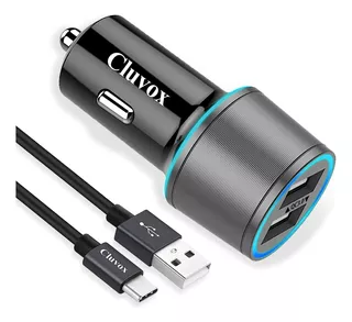 Cargador De Coche Usb C Rápido, Compatible Para Samsung Gala