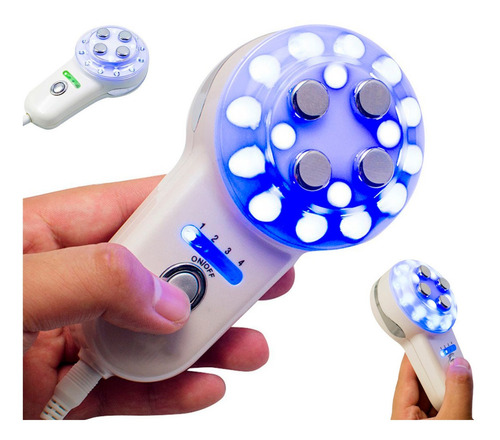 Imagen 2 de 10 de Mini Rf Radiofrecuencia Equipo Mesoterapia Luz Led Portable