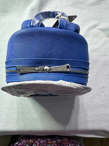 Mochila Pequeña Intensamente 2 Tristeza Genuina Loungefly Color Azul