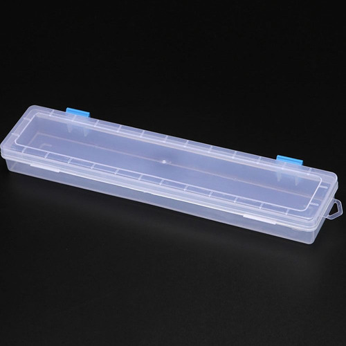 Caja De Almacenamiento De Lápices Transparente, 1 Unidad