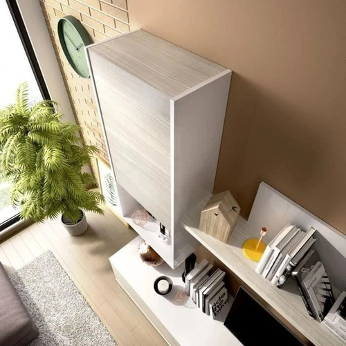 Imagen 5 de 6 de Mueble Tv Organizador Conjunto Luka