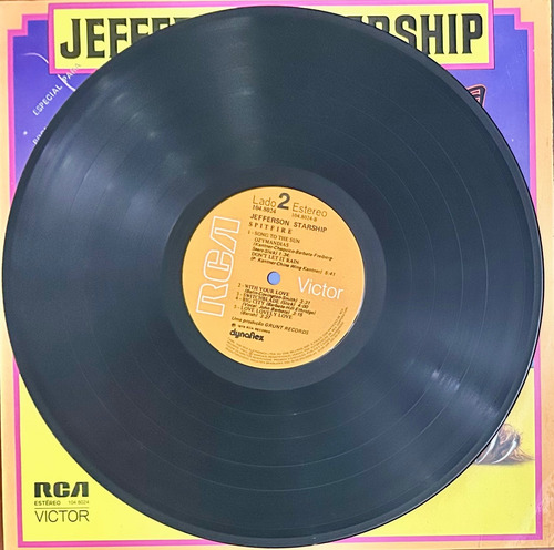 Lp Ufo Obsession + Brinde Jefferson Starship Spitfire Estandar (Usado)