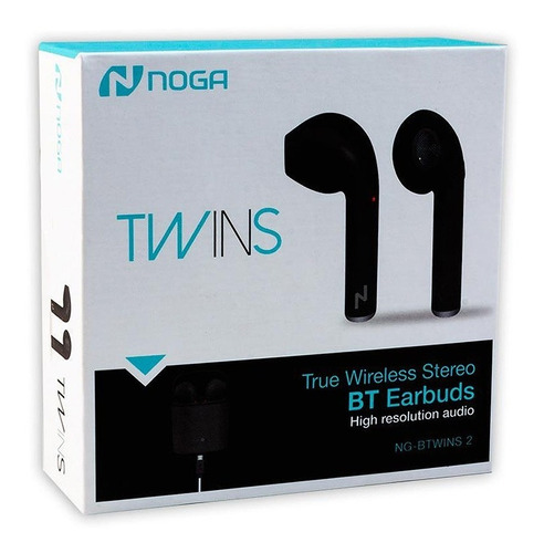 Imagen 7 de 7 de Auriculares In Ear Bluetooth Noga Twins 2 Tws Manos Libres