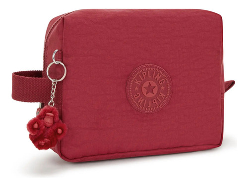 Neceser Mujer Kipling Parac Terracota Color Burdeo