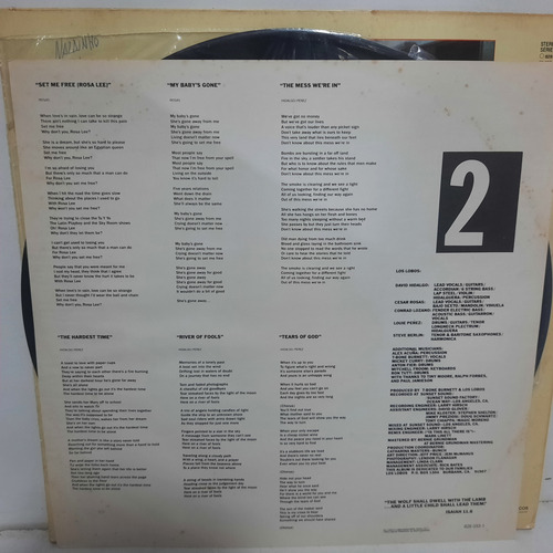 Lp Los Lobos By The Light Of The Moon (Usado)