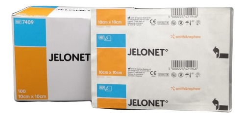 Jelonet Apósito 10x10- 10 Unidades