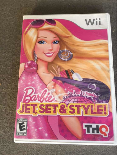 Nintendo Wii Barbie Jet Set & Style