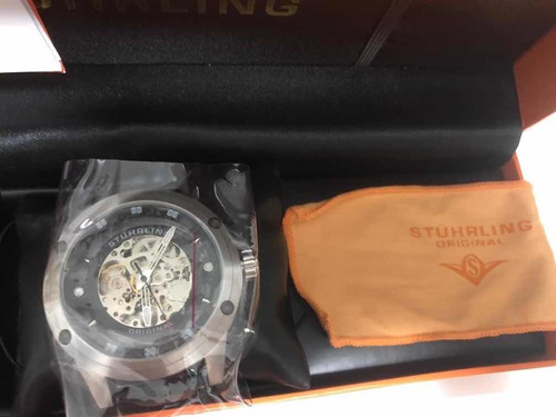 Relógio Stuhrling 360 Automático Skeleton