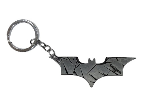 Llavero Metal Batarang Batman Plateado