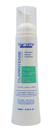 Clarintense Cleanser Sabonete Clareador 140ml Biomarine