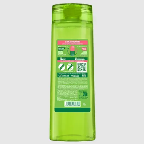 Shampoo Fructis Adiós Esponjado 350 Ml