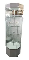Comprar Vitrina Octagonal Torre Aparador  Exhibidor Mostrador 