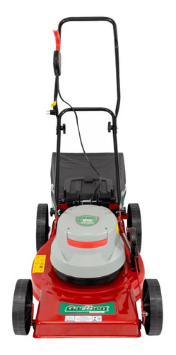 Cortador de grama elétrico Garthen PRÓ-1800C de 1800W e 220V cor vermelho/cinza