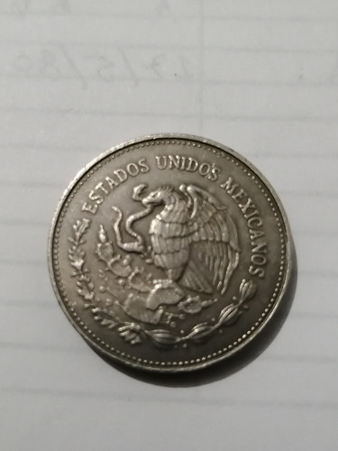 Imagen 2 de 2 de Moneda Antigua México 86 De 200