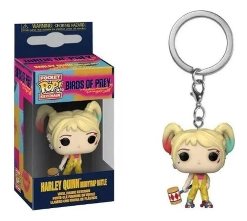 Llavero Funko Pop Keychain Harley Quinn Birds Of Prey Pocket