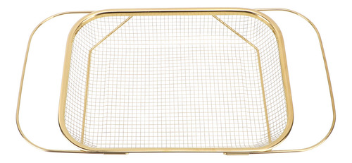 Cesta Coladora De Acero Inoxidable Golden Over The Sink