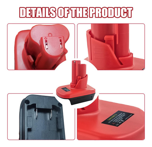 Adaptador De Batería Dm20m12 Para Convertidor De Batería M18