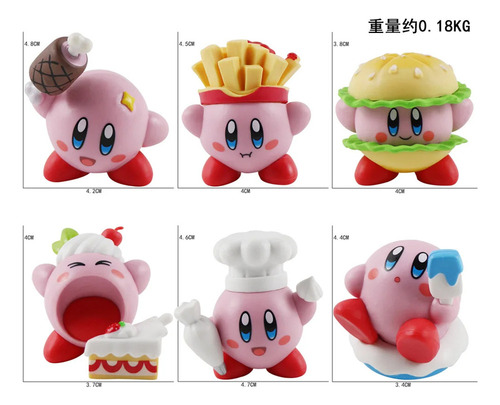/ Nuevo Maquetas De Figuras De Acción De Game Star Kirby