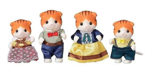 Sylvanian Families Familia Gatos De Maple 5290 En Cuotas
