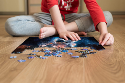 Puzzle De Astronauta 1000 Piezas Rompecabezas Espacial Adult