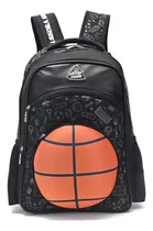 Comprar Mochila Escolar Skora 18´ Let´s Play Futbol Basquet 45cm Mca Color Negro Basquet Diseño de la tela Liso