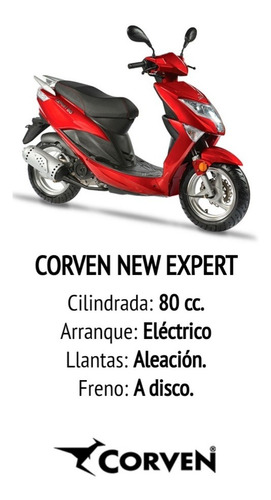 Corven Expert 80 18 Cuotas De $11.250 Fijas Y En $
