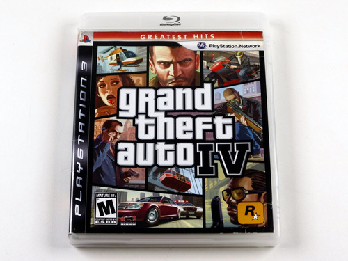 Grand Theft Auto Gta 4 Iv Original Ps3 Playstation 3