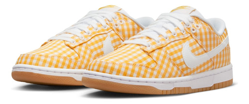 Zapatillas Mujer Nike Dunk Flow Low - Yellow Gingham