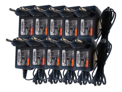 10 Fontes Bivolt Automático 100 A 240v 1.5a Alta Qualidade 